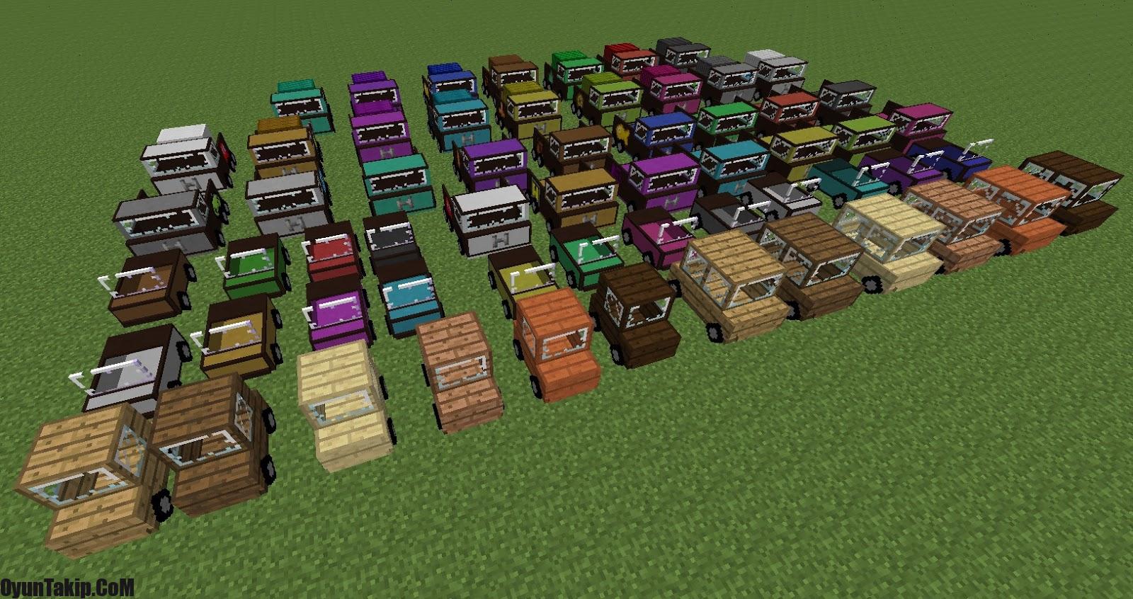Minecraft Ultimate Car Mod – cars Mod  Oyuntakip
